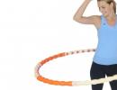 What muscles work when twisting the hoop