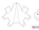 Paper horse using a template: horse craft for children Horse template for drawing