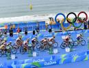 Triathlon what kind of sport.  Triathlon - what is it?  competition in this sport.  olympic triathlon distance